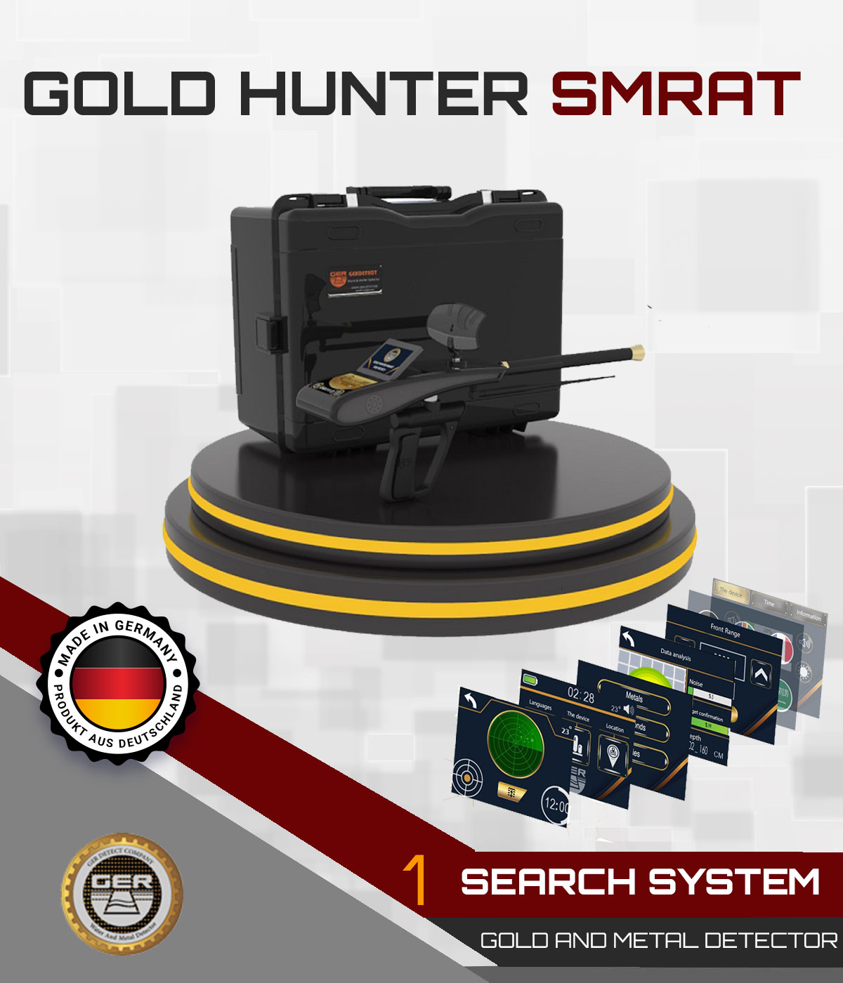 GOLD HUNTER SMART DETECTOR