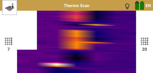 OKM Delta Ranger Thermo Scan mode