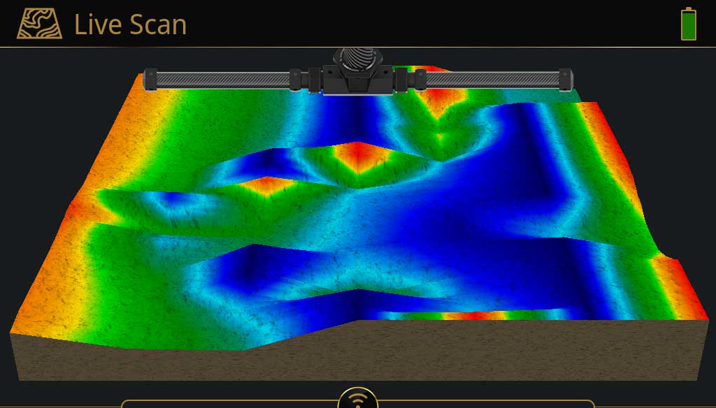 OKM eXp 7000 operating mode Live Scan