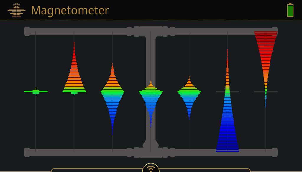 OKM eXp 7000 operating mode Magnetometer